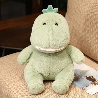 Chubby Green Dinosaur Plush Stuffed Animal - TOY-PLU-68301 - Yangzhoumuka - 42shops