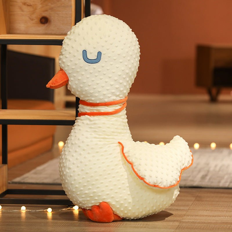 Chubby White Duck Plushie Body Pillows - TOY-PLU-58101 - Yangzhou burongfang - 42shops