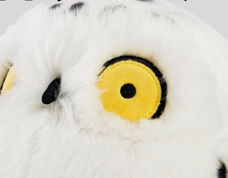 Chubby White Owl Plush Toy Stufffed Animal - TOY-PLU-17401 - Bowuwenchang - 42shops