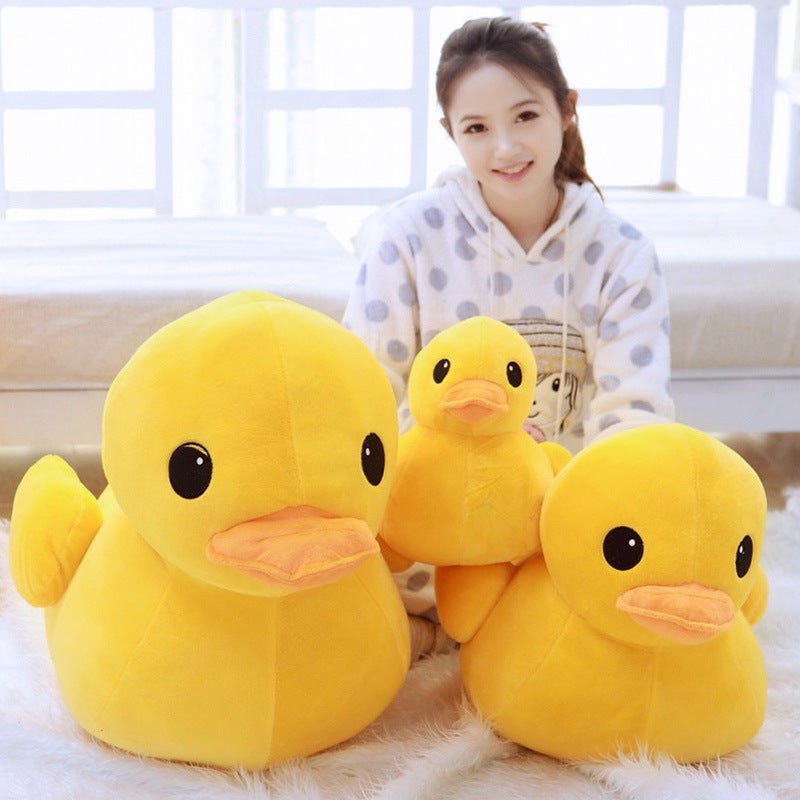 Chubby Yellow Duck Plushies Collection Stuffed Animal - TOY-PLU-60807 - Yangzhou burongfang - 42shops