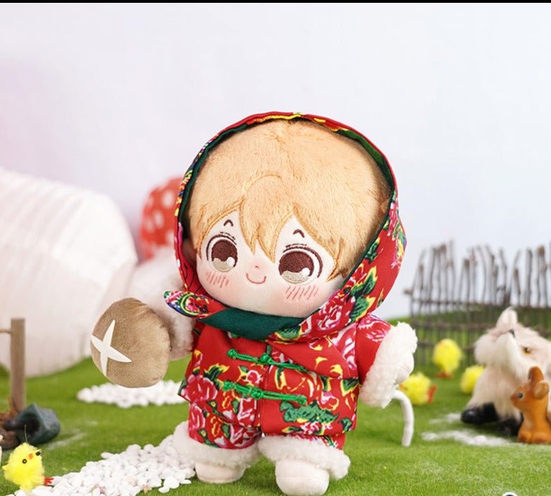 Classic Cotton Doll Clothes Northeast Flower Coat - TOY-PLU-59201 - omodoki - 42shops