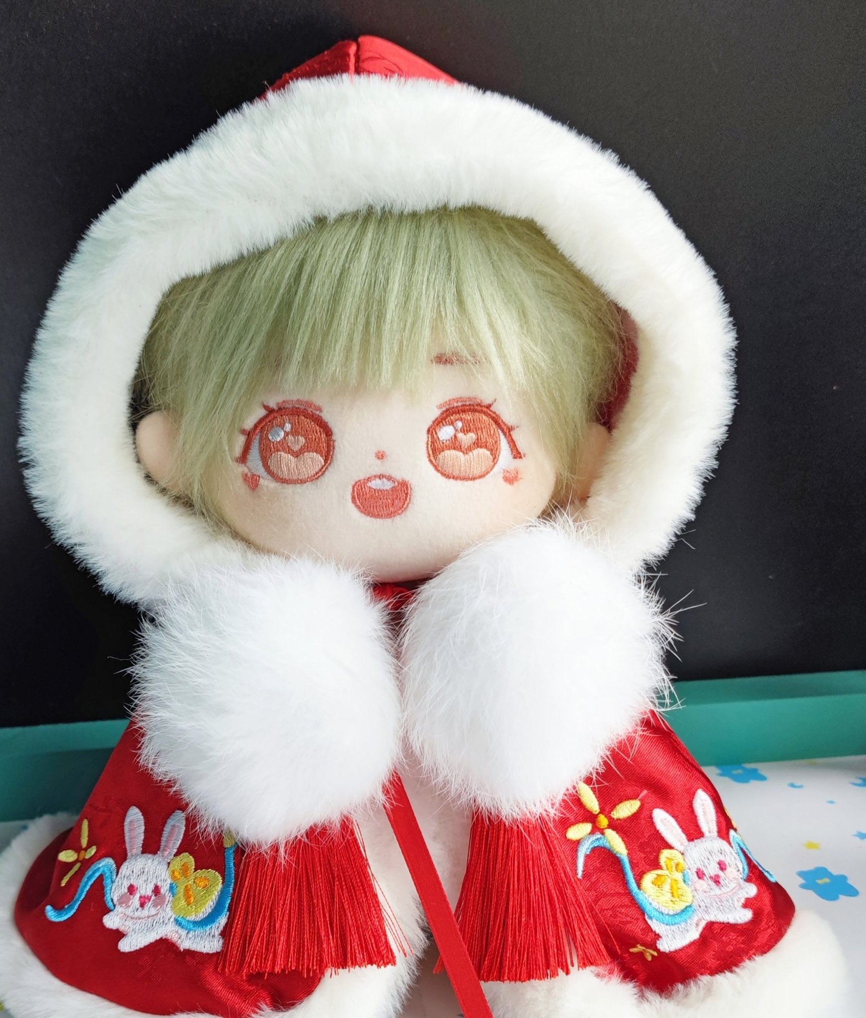 Classical Cotton Doll Clothes Cloak Multicolor - TOY-PLU-50201 - Guoguoyinghua - 42shops