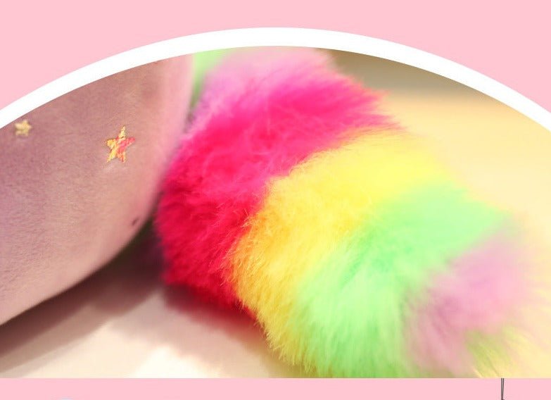 Colorful Angel Unicorn Plush Pendant - TOY-PLU-94610 - Yangzhouboshiwei - 42shops