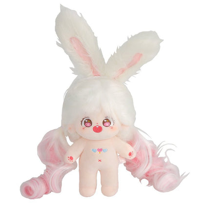 Colorful Cotton Bunny Doll with Musical Doll Dress 18604:419775