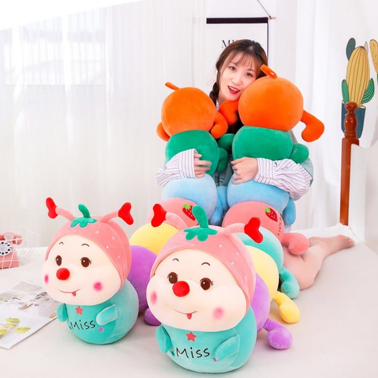 Colorful Giant Caterpillar Plush Doll Body Pillow - TOY-PLU-98401 - Yangzhouyuanlong - 42shops