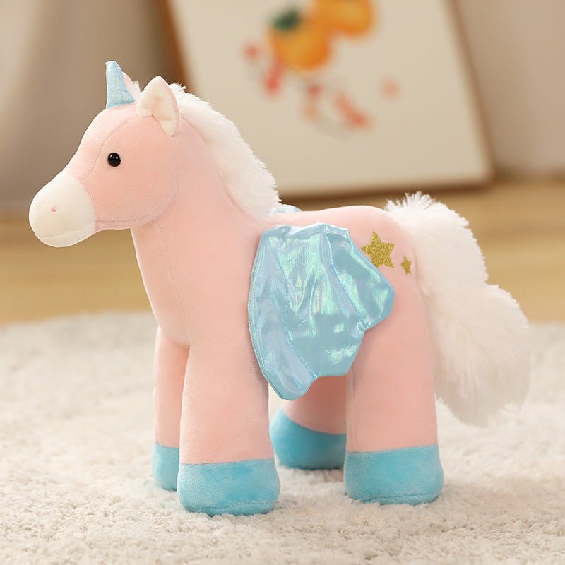 Unicorn with wings stuffed outlet animal