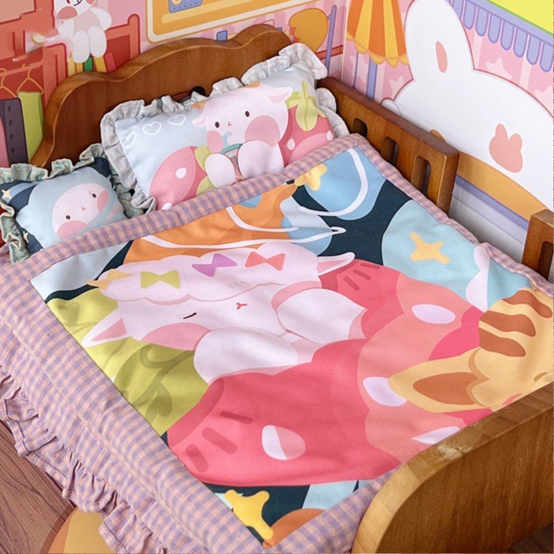 Cotton Doll Bedding Set Accessories - TOY-PLU-68401 - Strawberry universe - 42shops