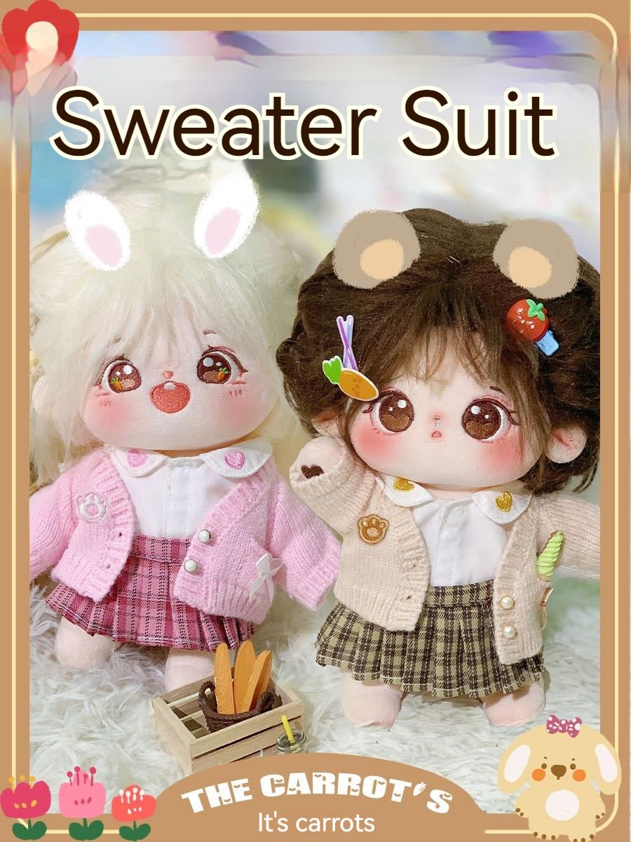 Cotton Doll Clothes Spring Anthem JK Skirt Shirt Sweater Knitwear 7254:331241