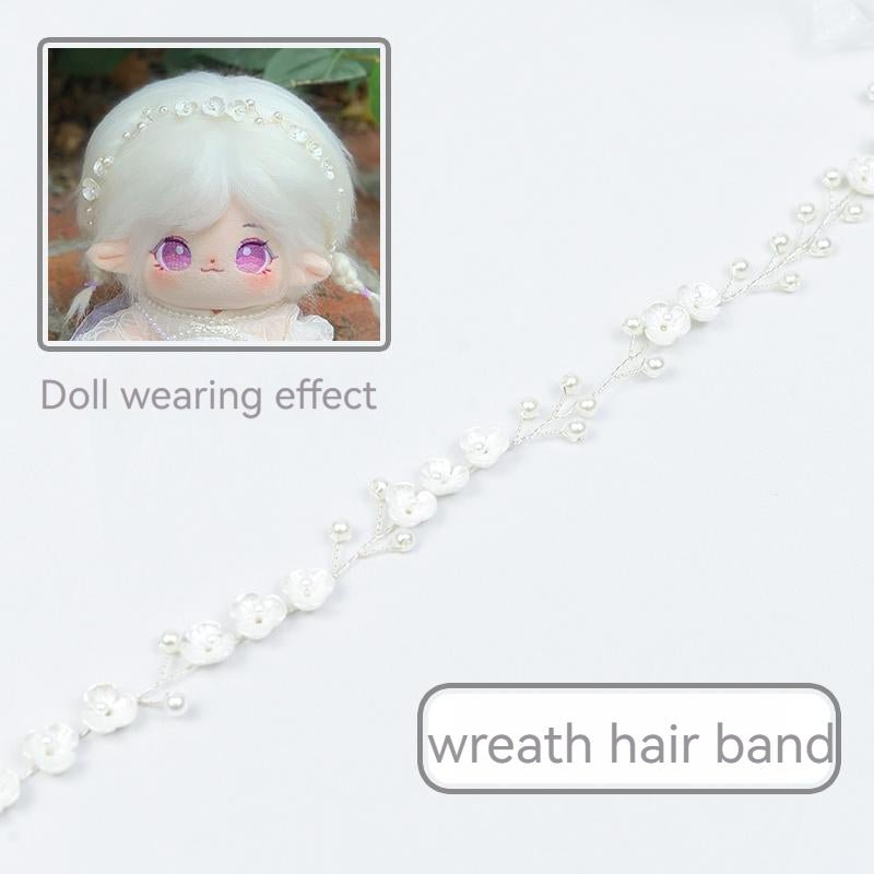 Cotton Doll Pink Green White Cheongsam Dress Accessories 20080:421079