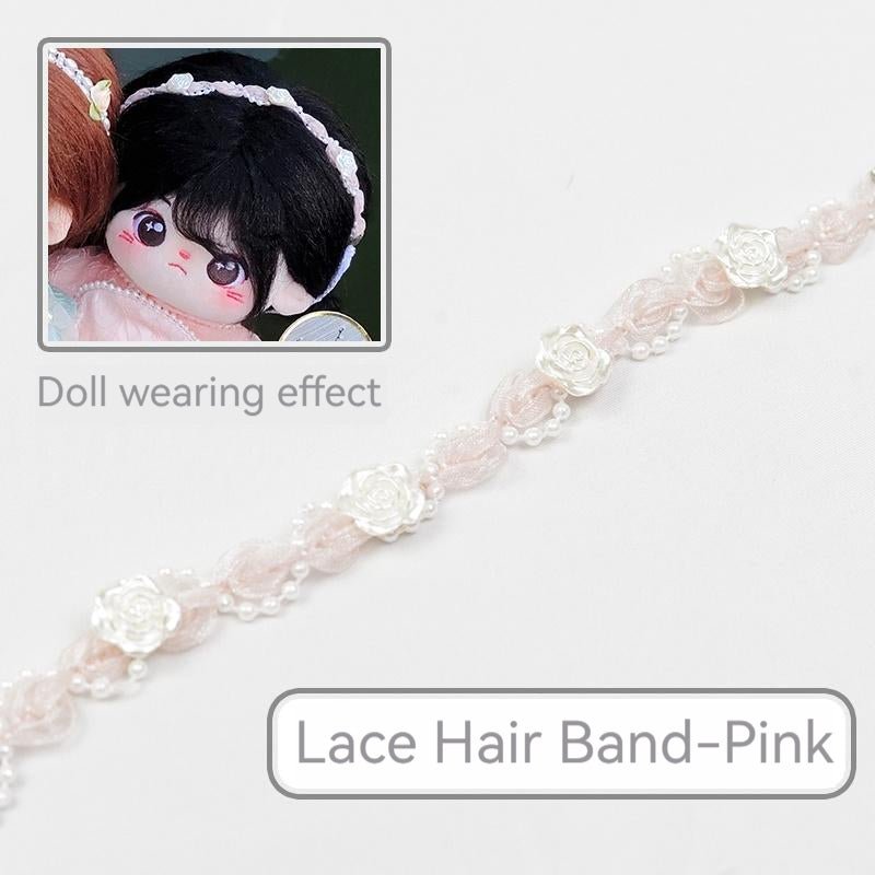 Cotton Doll Pink Green White Cheongsam Dress Accessories 20080:421077