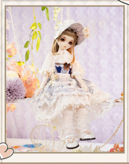 Cotton Doll Shoes Accessories Angel Cute 4-Part BJD Shoes 20084:528609