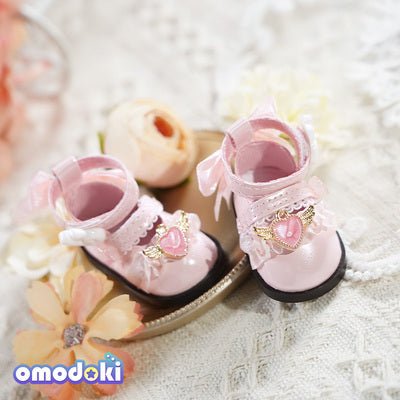 Cotton Doll Shoes Accessories Angel Cute 4-Part BJD Shoes 20084:528597