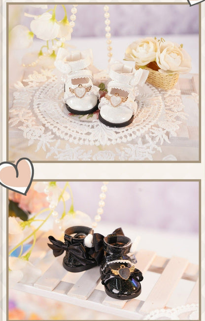 Cotton Doll Shoes Accessories Angel Cute 4-Part BJD Shoes 20084:528613