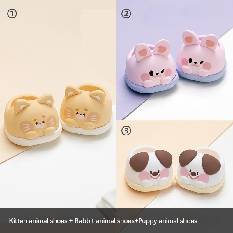 Cotton Doll Shoes Animal Soft Rubber Shoes Board Shoes 20558:399853