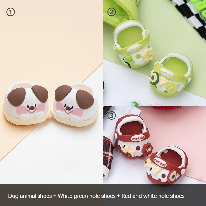 Cotton Doll Shoes Animal Soft Rubber Shoes Board Shoes 20558:399851 20558:399851