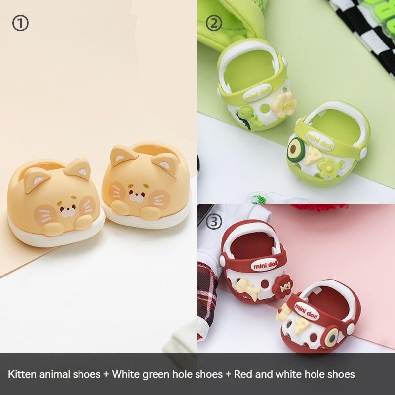 Cotton Doll Shoes Animal Soft Rubber Shoes Board Shoes 20558:399849 20558:399849