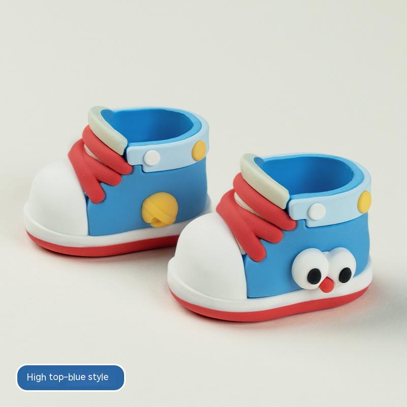 Cotton Doll Shoes Animal Soft Rubber Shoes High Top Shoes 20562:399885