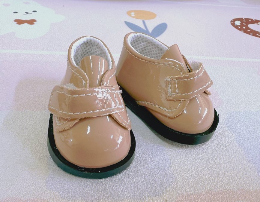 Cotton Doll Shoes Magic Sticker Small Leather Shoes - TOY-ACC-63905 - Guoguoyinghua - 42shops
