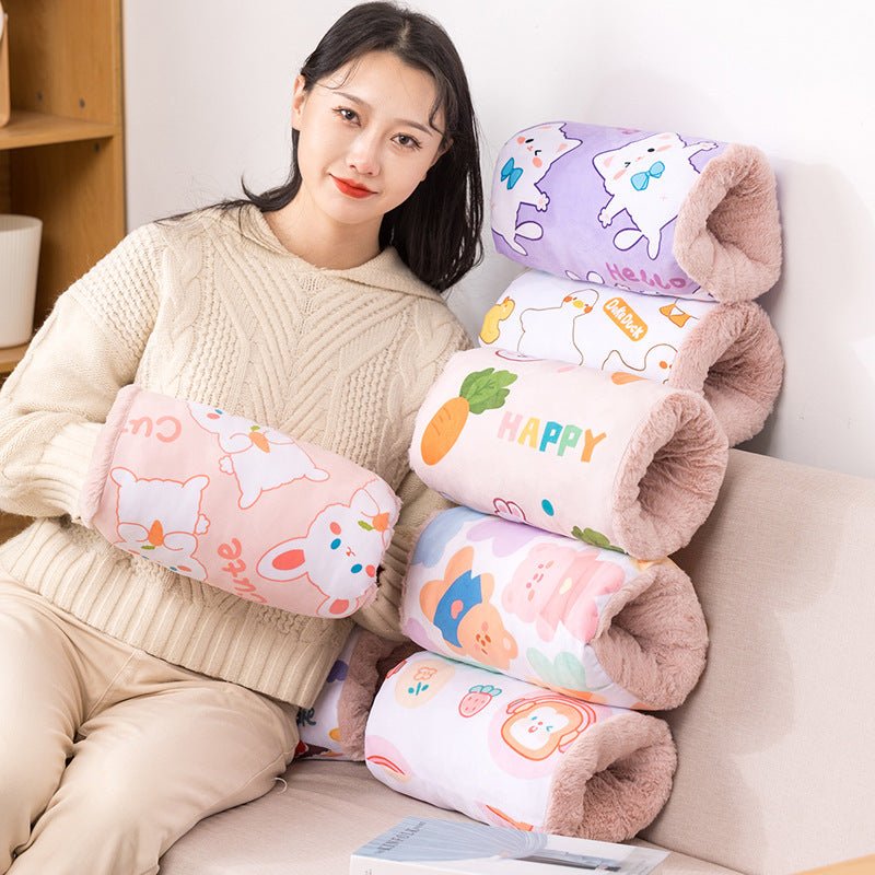 Creative Cartoon Plush Animal Hand Warmer Muff Pillows - TOY-PLU-84101 - Yangzhoumengzhe - 42shops