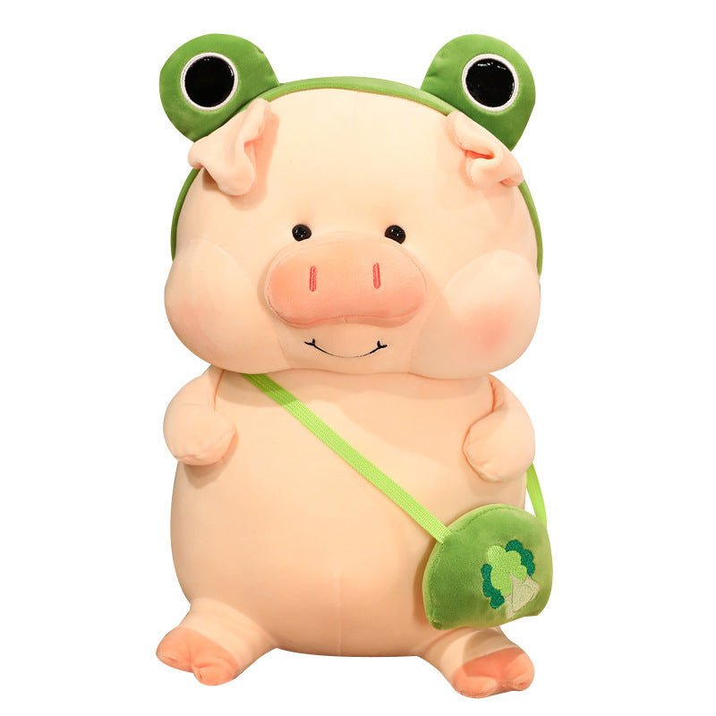 Creative Frog and Bunny Ears Pig Plush Toy - TOY-PLU-88401 - Yangzhoumeixuan - 42shops