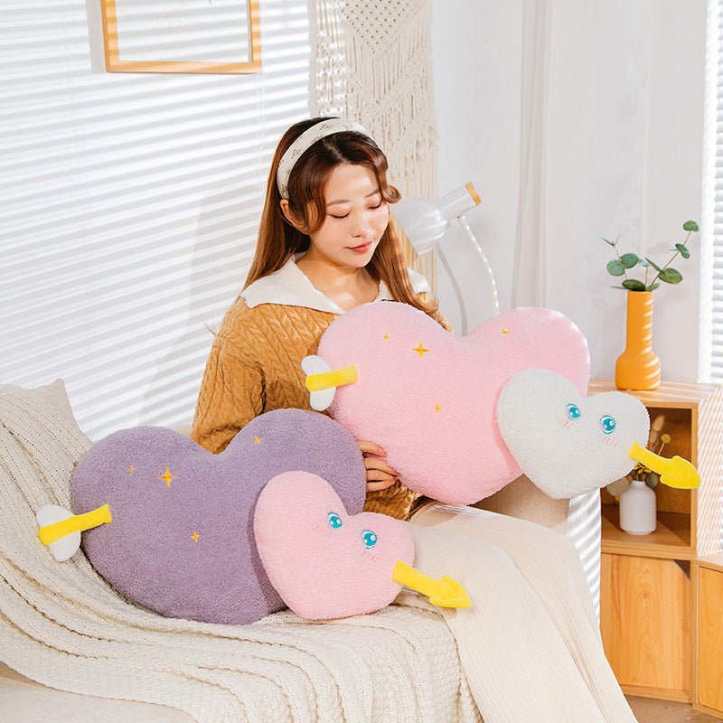 Creative Heart-shaped Plush Pillow Cushions - TOY-PLU-97102 - Yangzhouyuanlong - 42shops