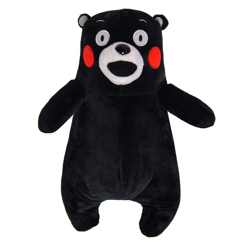 Creative Kumamoto Black Bear Doll Plush Toy stand small bear 30 cm/11.8 inches  