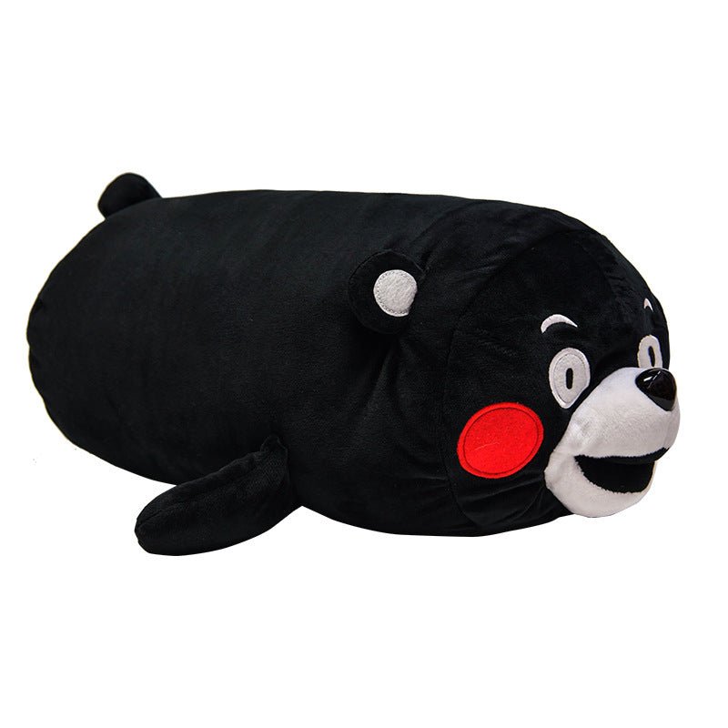 Creative Kumamoto Black Bear Doll Plush Toy cylindrical bear 40 cm/15.7 inches  