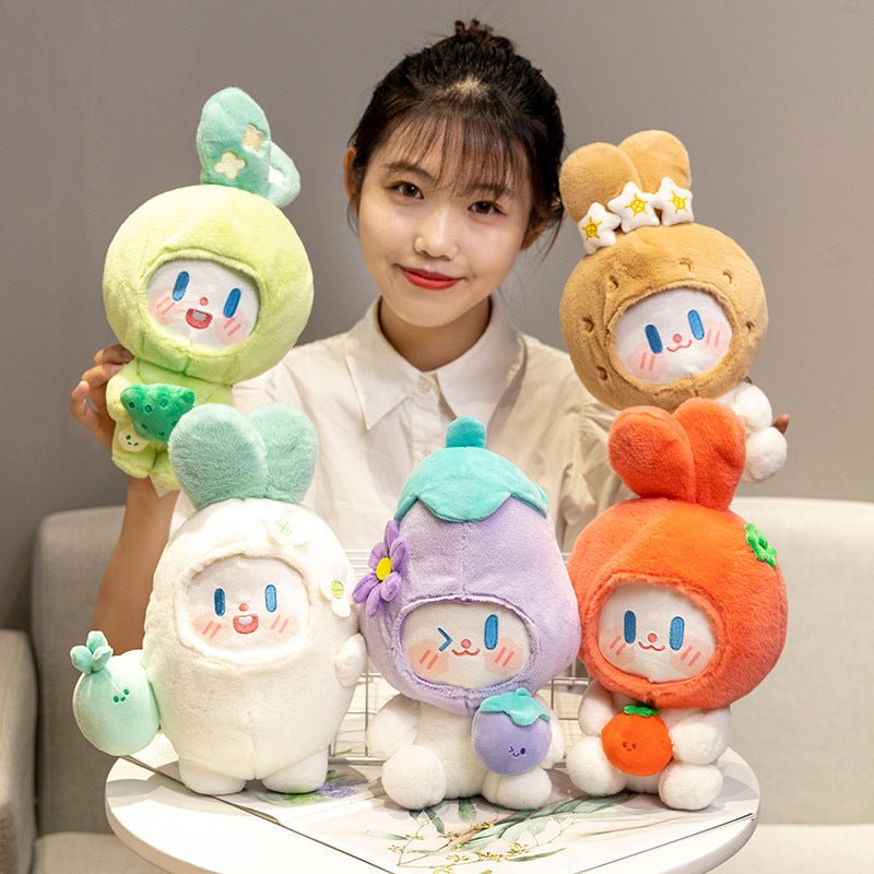 Creative Vegetable Rabbit Doll Plush Toy - TOY-PLU-30601 - yangzhouyile - 42shops
