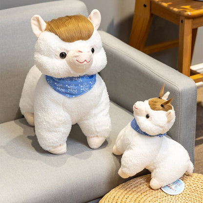 Creative White Alpaca Plush Toy - TOY-PLU-28601 - yangzhouyile - 42shops