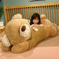 Cuddleable Sleepy Bear Plushie Multicolor - TOY-PLU-39801 - Hanjiang qianyang - 42shops