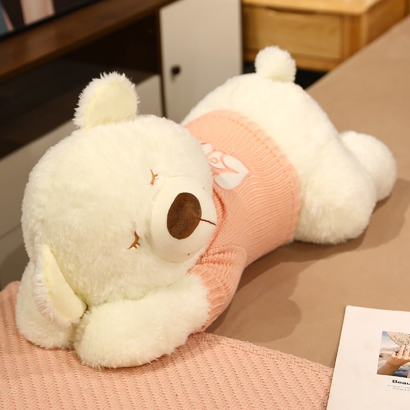 Cuddleable Sleepy Bear Plushie Multicolor - TOY-PLU-39805 - Hanjiang qianyang - 42shops