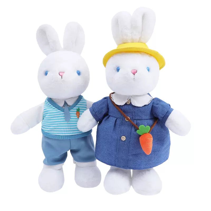 Cuddly Bunny Plush Bedding Plush Toys - TOY-PLU-3901 - Junyang - 42shops
