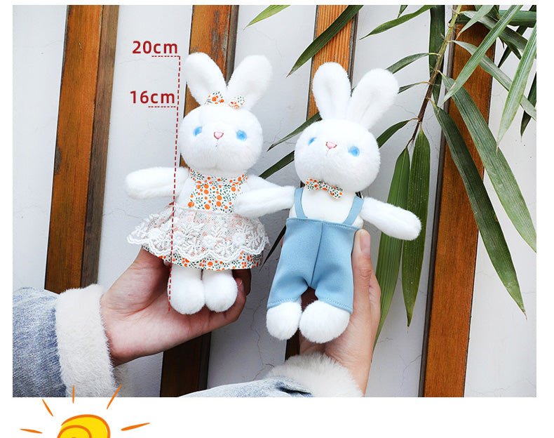 Cuddly Bunny Plush Bedding Plush Toys   