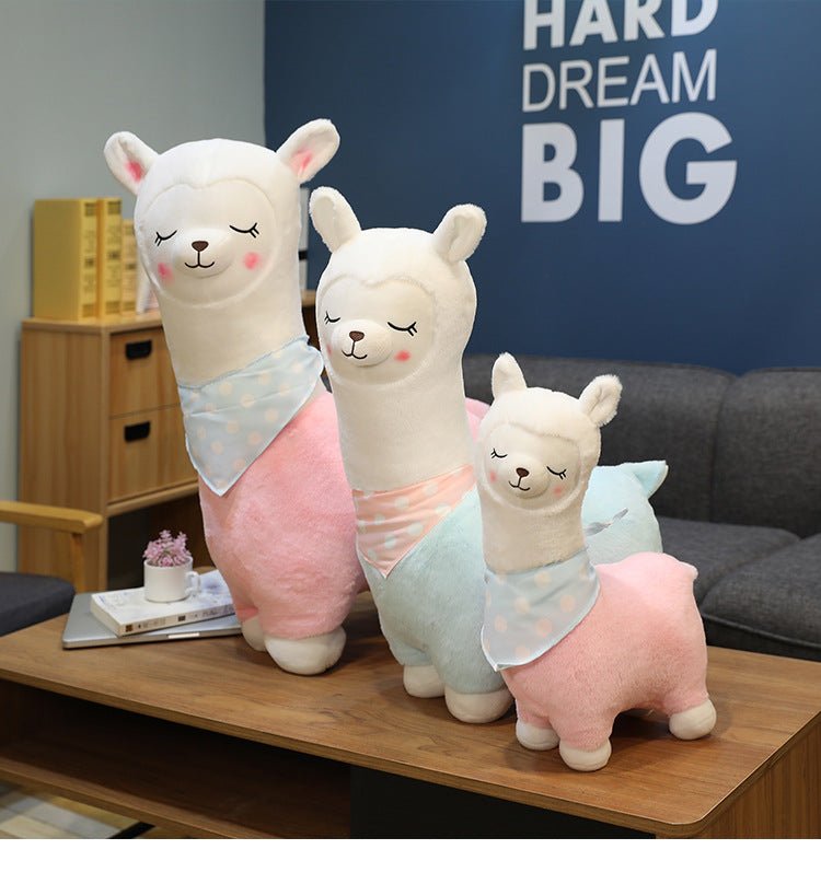 Cute Alpaca Plush Toy Multicolor - TOY-PLU-87901 - Yangzhoumruifeng - 42shops