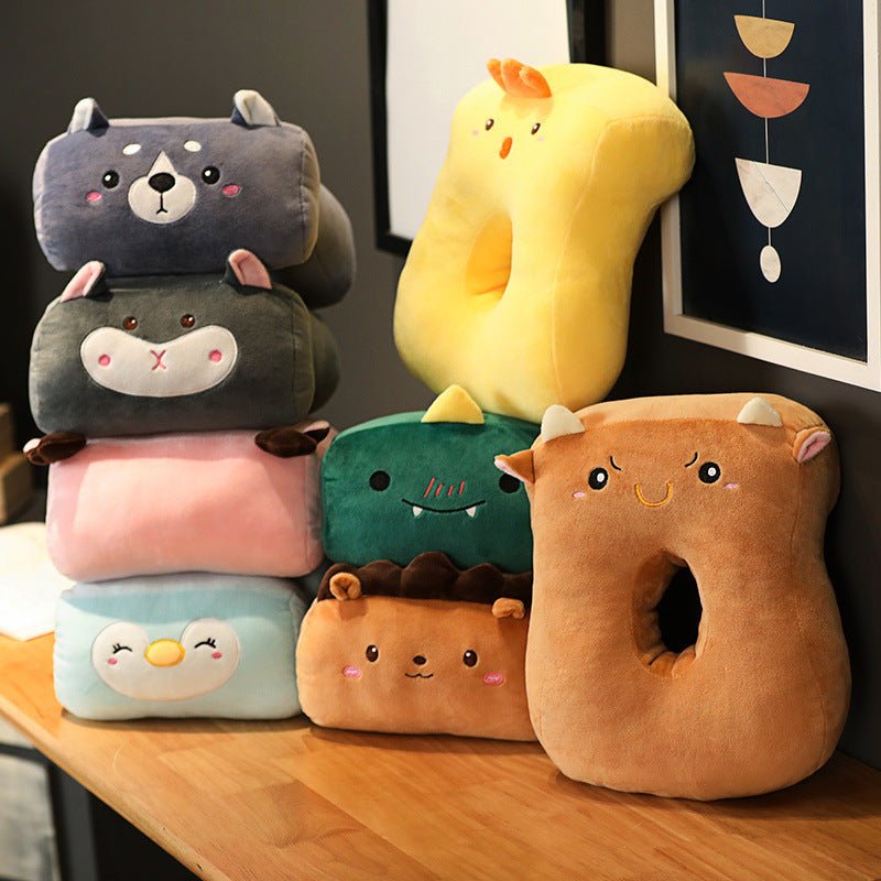 Cute Animal Naps Plush Toys Pillow - TOY-PLU-40701 - Yangzhoukeshibei - 42shops