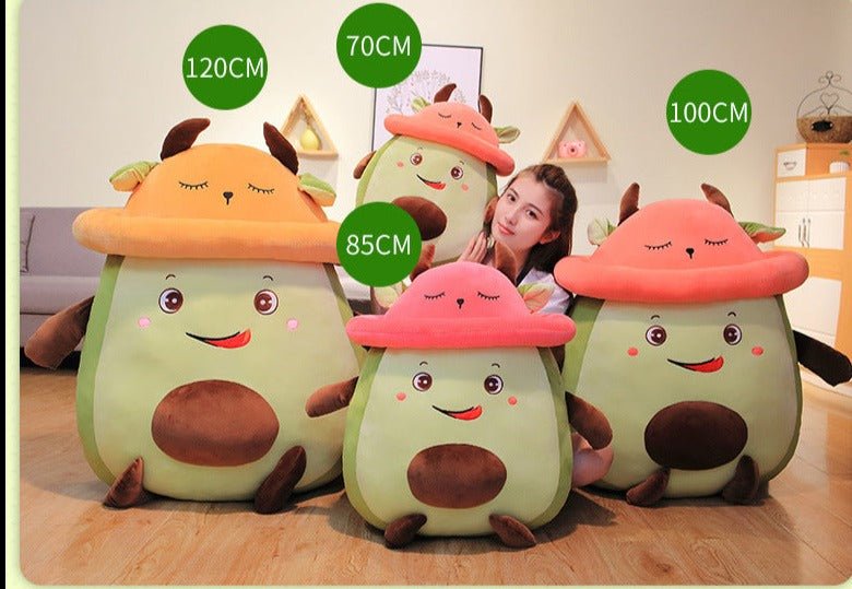 Cute Avocado Plush Toy Doll With Hat - TOY-PLU-41021 - Yangzhou mengzhe - 42shops