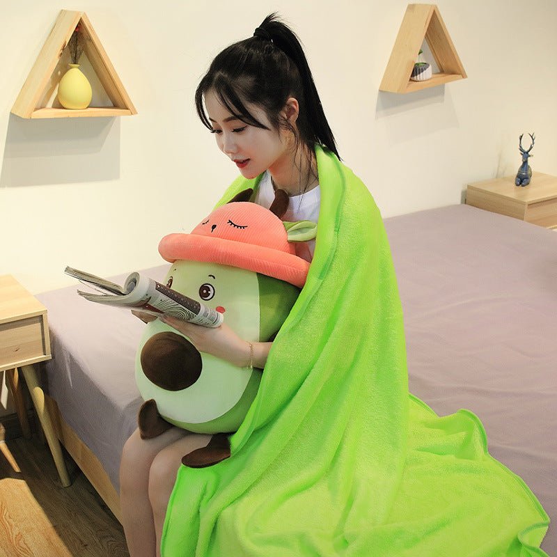 Cute Avocado Plush Toy Doll With Hat - TOY-PLU-41016 - Yangzhou mengzhe - 42shops
