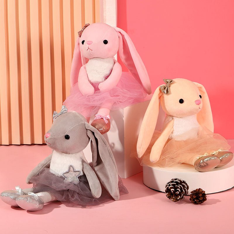 Cute Ballet Bunny Plush Toy Girl Gift - TOY-PLU-36307 - Junyang - 42shops