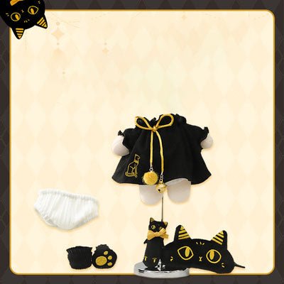 Cute Black Cotton Doll Clothes Set - TOY-PLU-59001 - Strawberry universe - 42shops
