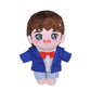 Cute Blue Hair Brown Hair Cottton Doll 20cm - TOY-PLU-131607 - Fanfanmianhuawawa - 42shops