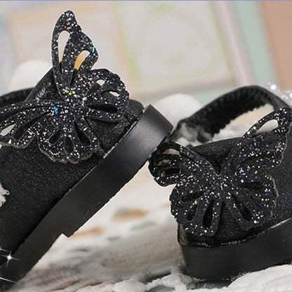 Cute Bow Leather Shoes Cotton Doll Accessories 8360:455661