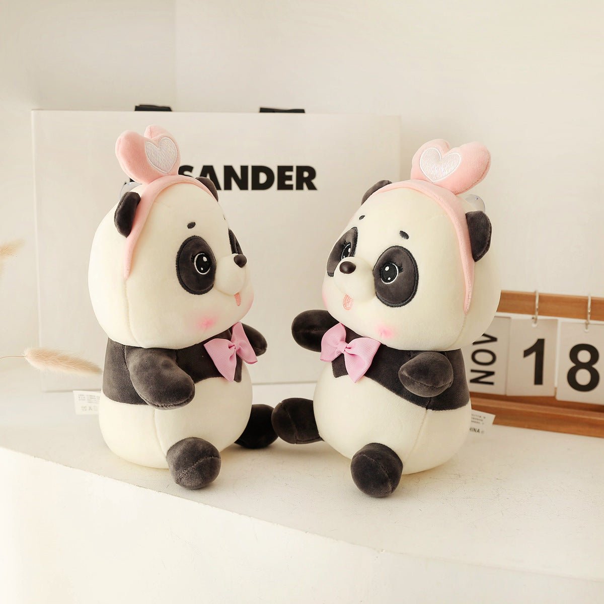 Cute Bowtie China Panda Plush Toy - TOY-PLU-88801 - Yangzhoujijia - 42shops