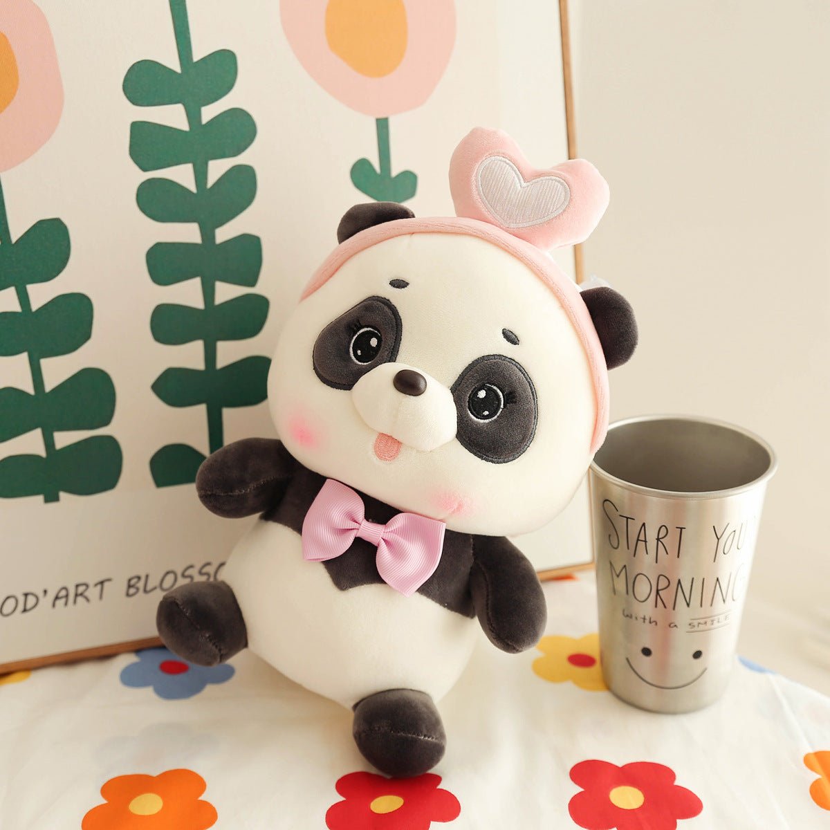 Cute Bowtie China Panda Plush Toy - TOY-PLU-88801 - Yangzhoujijia - 42shops