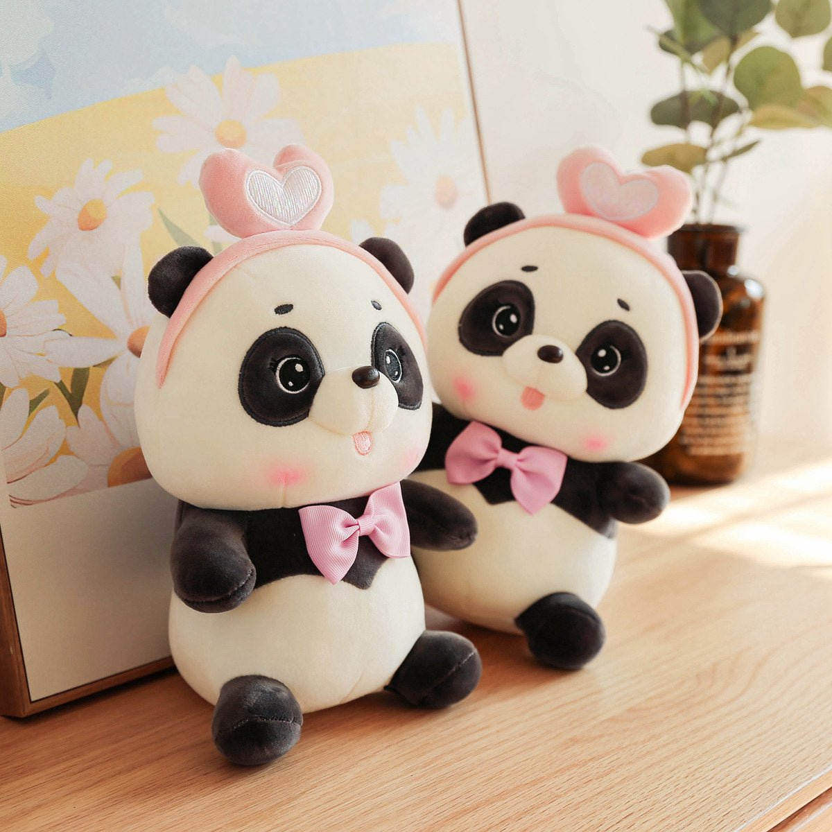 Cute Bowtie China Panda Plush Toy
