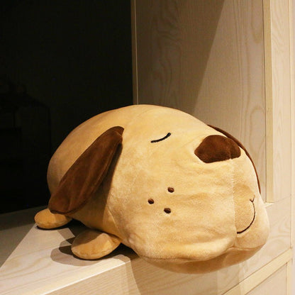 Cute Brown Dog  Plush Stuffed Animal   