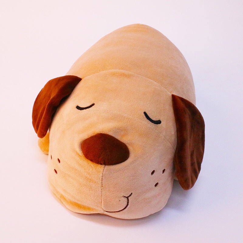 Cute Brown Dog  Plush Stuffed Animal   