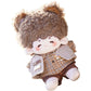 Cute Brown White Cotton Doll - TOY-PLU-41901 - omodoki - 42shops