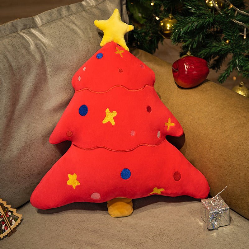 Cute Cartoon Christmas Tree Plush Pillow Toy - TOY-PLU-66703 - Yangzhoujiongku - 42shops