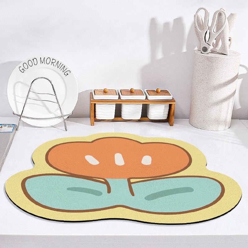 Cute Cartoon Kitchen Countertop Drain Mat - TOY-PLU-108807 - Shantoudajiang - 42shops