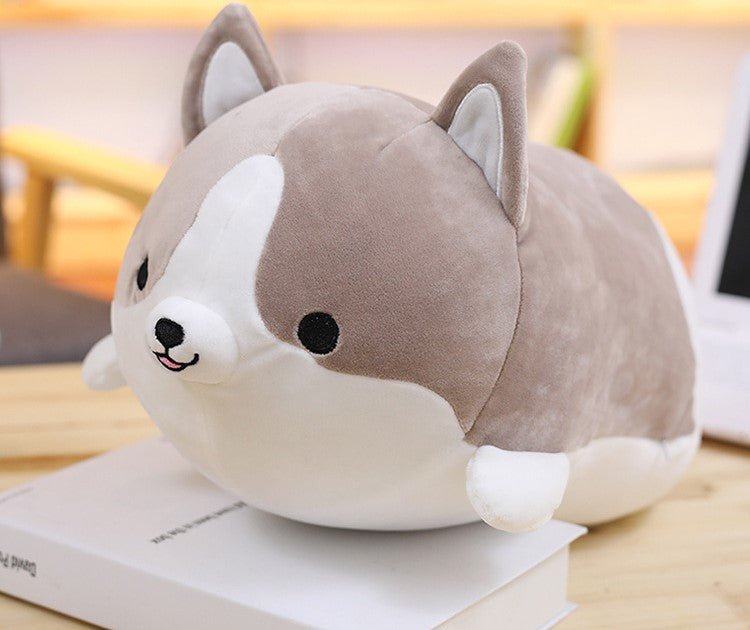 Cute Corgi Dog Plush Toys Pillows - TOY-PLU-37207 - Hanjing youyoujingcao - 42shops